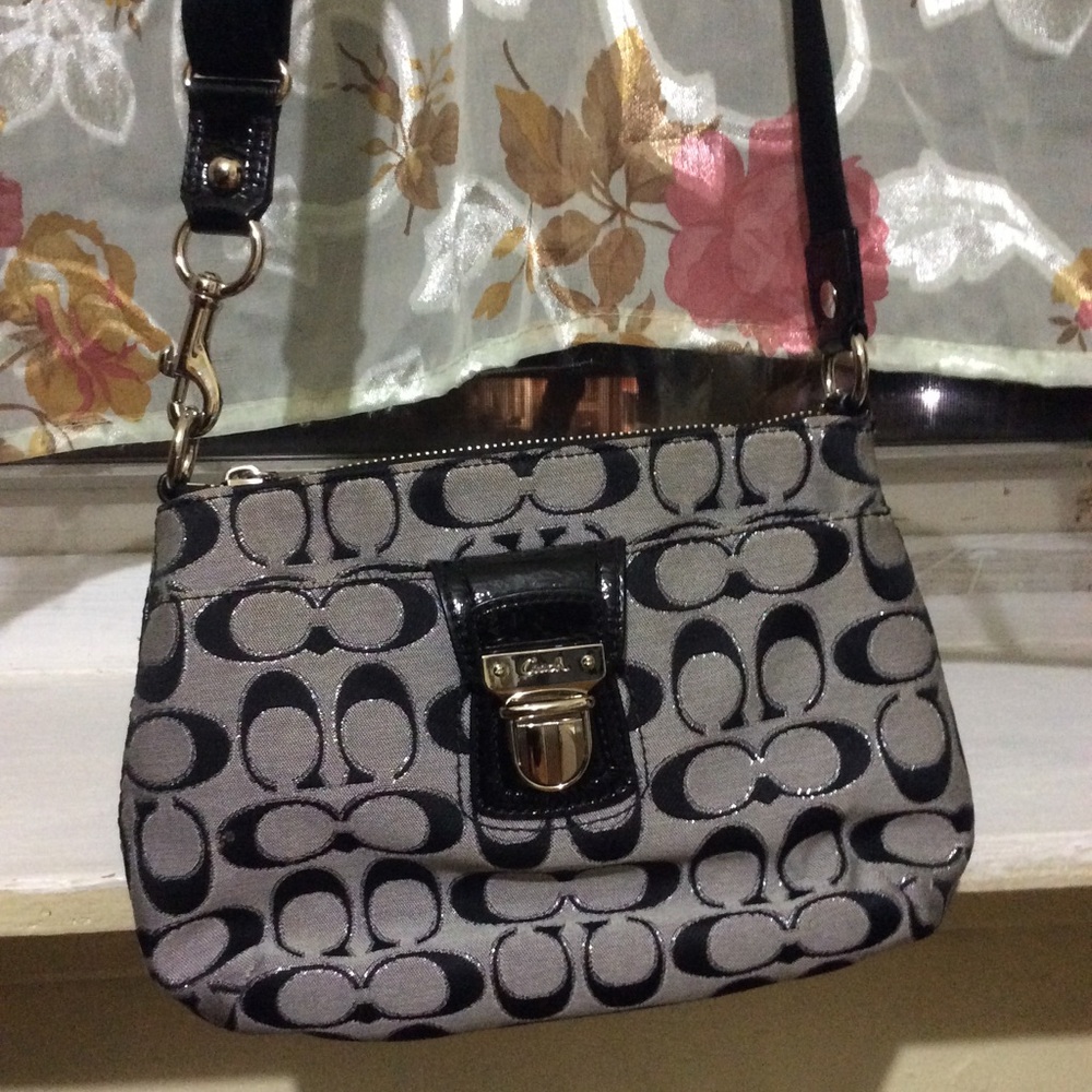 Mini Authentic Patterned Buckle Crossbody - image 1